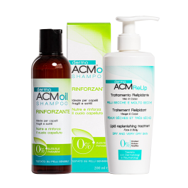 Шампунь DermoACM OIL Shampoo укрепляющий против выпадения волос+Крем DermoACM Relip
